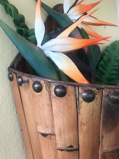 Timber Floral Display Wall Hanger