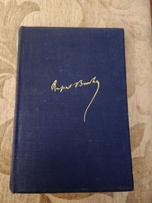 Rupert Brook. 1934. Hardback In Good Condition. 35.