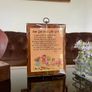 Vintage Wooden How God Made Little Girls Wall Plaque 1970s Image 4