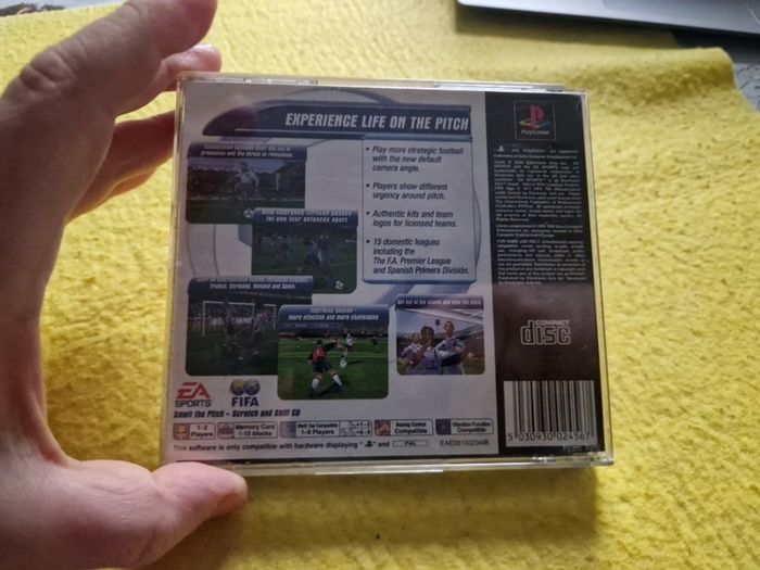 Fifa 2001 PlayStation1 Ps1 PlayStation2 Ps2 Games Original