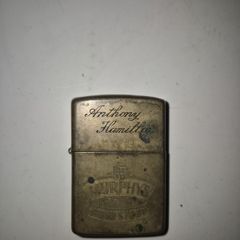 Vintage 1988 Solid Brass Zippo Lighter Murphy's Irish Stout Advertising Rare Collectible