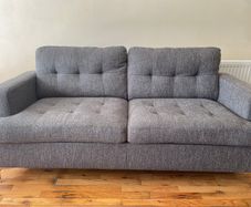 Grey 2 and 3 seater sofa