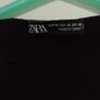 Zara black short sleeve dress Image 2