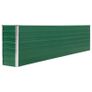 Raised Garden Bed 320x40x77 cm Galvanised Steel Green Image 2