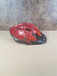 MET Bad Boy cycling helmet uni size 54 - 61cm 280grams NEEDS NEW CUSHION PADS  Vintage 1997 removable visor