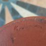 Vintage Terracotta Pottery Blue Glazed Rimmed Devon Jug Image 3