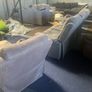 Grey 3+1+1 recliner sofa set couch Image 3