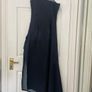 Vintage Sisley Asymmetrical Denim Dress - Size S Image 3