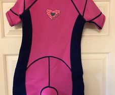swimwear wet suit pink/purple