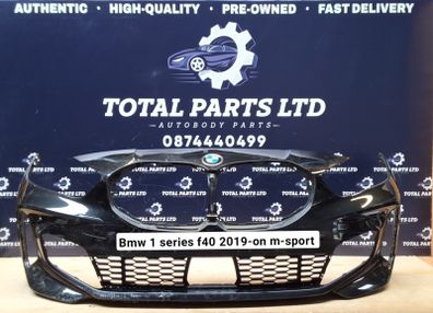 Bmw 1 series f40 lci 2019-on m-sport front bumper