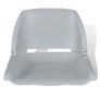 Boat Seats 2 pcs Foldable Backrest No Pillow Grey 41x51x48 cm Image 3