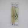 SUCK UK Wooden Drumstick Pens Black Pack of 2 Black Ink Ballpoint Pens Brand New Sealed Image 2