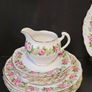 Colclough Enchantment Tea Set with luncheon dinner  plates Image 4