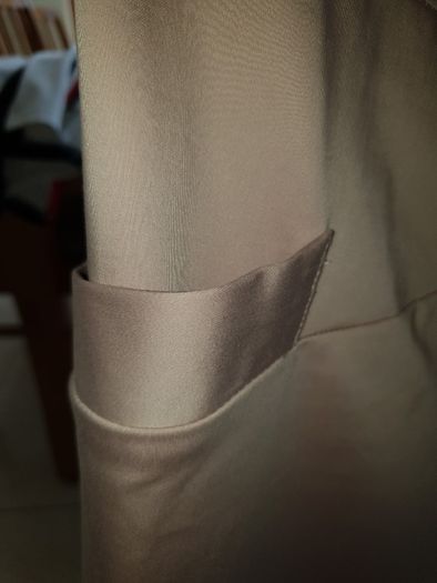 V by Very blush pink/beige wrap skirt size 10 bnwt