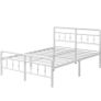 Double Bed Frame 4ft6 with Headboard and Footboard Image 3