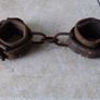 Antique/Vintage : Leather Horse Hobble Cuffs , Shackles Image 6