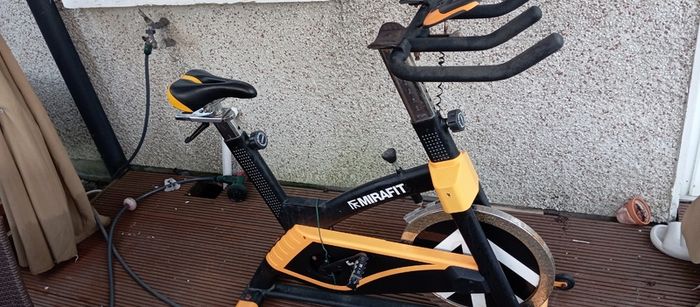 bike and elliptical trainer