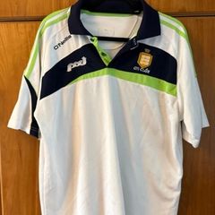 Clare gaa polo shirt white XL