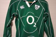 Ireland Rugby Jersey. Official Canterbury Home Jersey From Grand Slam Winning Year Of 2009. Authentic Original.  Not A Modern Day Remake.
