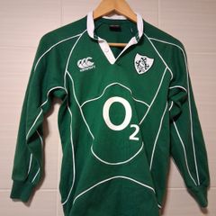 Ireland Rugby Jersey. Official Canterbury Home Jersey From Grand Slam Winning Year Of 2009. Authentic Original.  Not A Modern Day Remake.