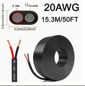 1pc 1-Type (2-Conductor) 20 AWG/0.518mm
