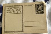 Rare/Genuine World War 2 Memorabilia - 1942 German postcard (unused)