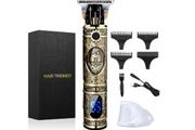 Hair Clippers Beard Trimmer for Men, Professional Cordless Hair Trimmer T-Bladeds Outliner Grooming Baldheaded Shaver with 1500mAh Battery and 180 Mins Working Time