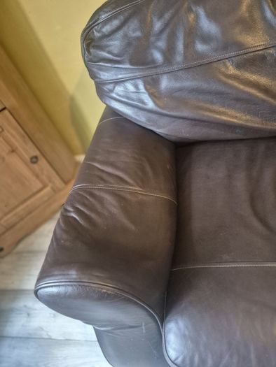 free Sofa brown Leather