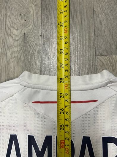 Vintage 2007 Umbro England Frank Lampard Jersey Shirt Mens Small
