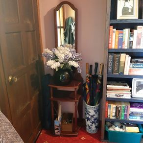 Entrance Hall table with mirror and draw