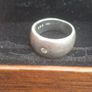 Lovely Vintage Solid 925 Sterling Silver Size M. Image 3