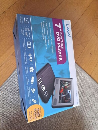 7 inch portable DVD player