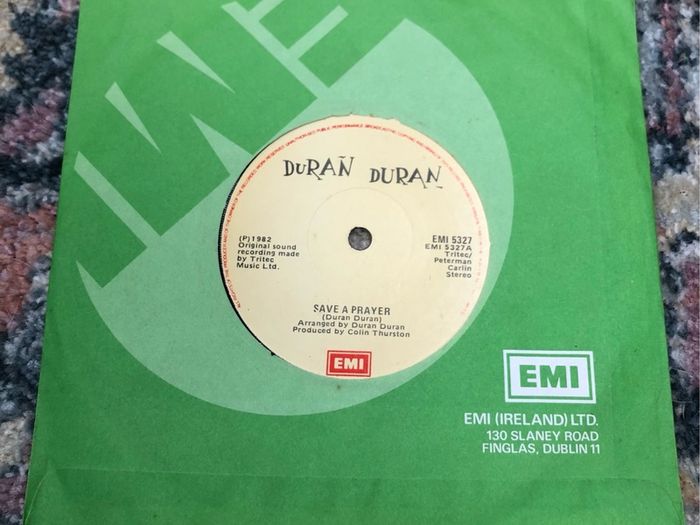 Duran Duran - Save A Prayer (1982) Irish 7"