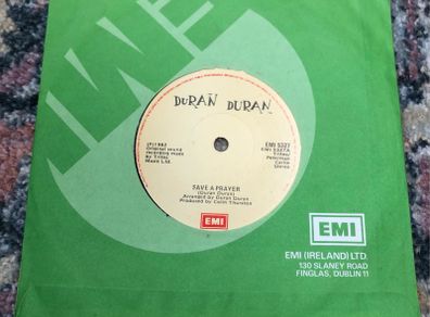 Duran Duran - Save A Prayer (1982) Irish 7"