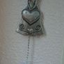 Suncatcher, Pewter angel suncatcher, Window ornament, Gift Image 4