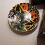 Magpie Biologica Ceramic Butterfly Espresso Set - 2 cups and matching saucers - Brand new Image 2