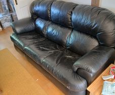 leather couch
