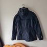 Diesel waxed style parka coat size small pit to pit 18" Navy Cotton/polyester In excellent condition Image 2