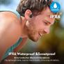 Real Bone Conduction Headphones Bluetooth Wireless Earphones Waterproof Sports Headset with Mic for Workouts Running Driving Image 3