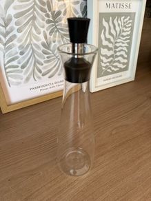 Olive oil glass bottle