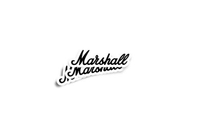Marshall Glossy Stickers 2-Pack
