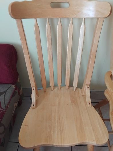 Table and 6 matching chairs