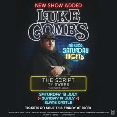 2 Luke combs standing July 19th
