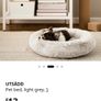 Pet bed light grey S Image 5