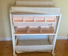 Babylo Changing Station with Built In Bath | Compact, All-in-One & Space Saving