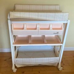 Babylo Changing Station with Built In Bath | Compact, All-in-One & Space Saving