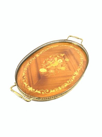 Vintage Marquetry tray