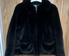 Faux Fur Girls Jacket
