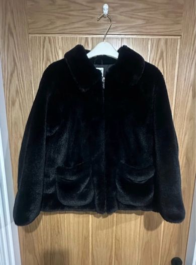 Faux Fur Girls Jacket