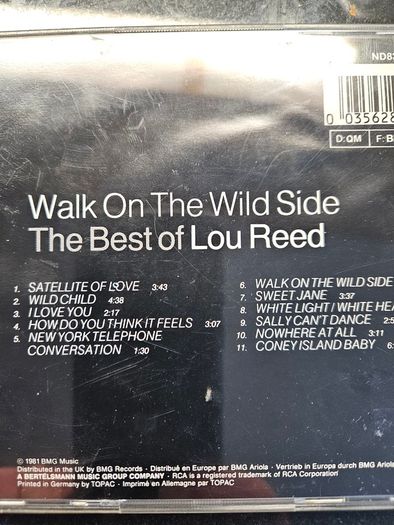 Lou Reed. The Best Of.